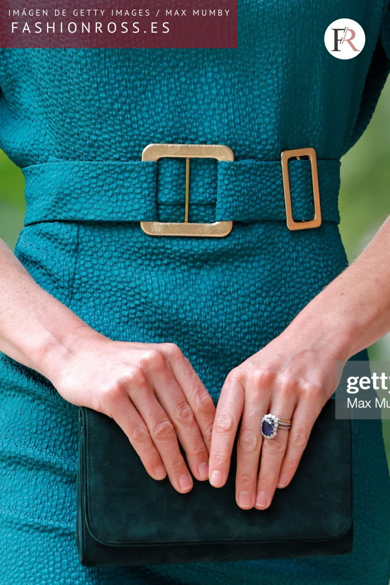 Kate Middleton bolso verde de alta costura